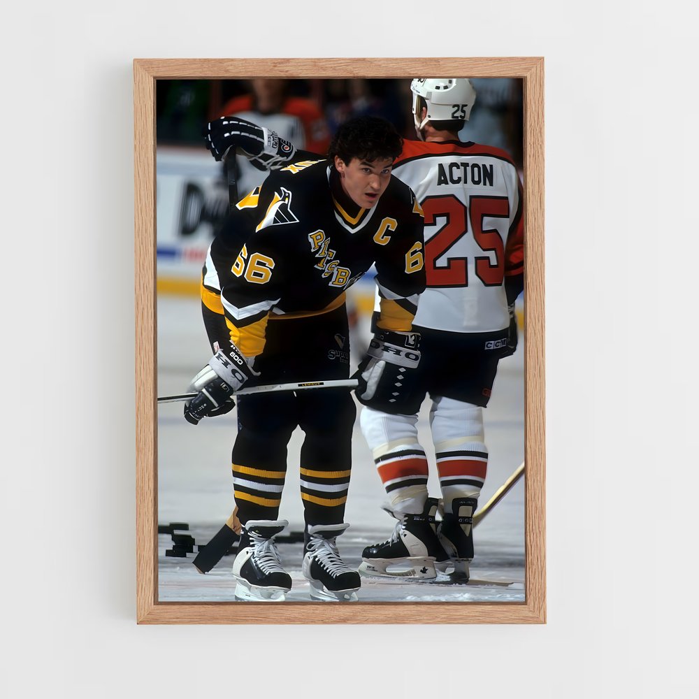 Poster Mario lemieux – affiche Hockey sur glace (vue 4)